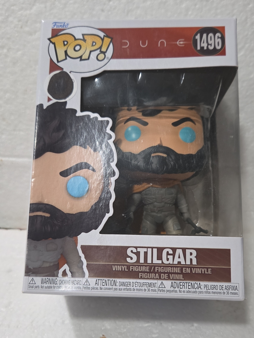 Funko Stilgar Vinyl Figure with Brown Hair and Blue Eyes #1496